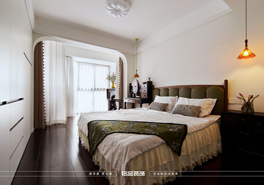 嘉兴装修 东新园望景苑 三室两厅 美式复古装修