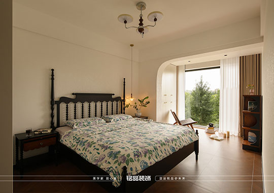 嘉兴装修 东郡国际锦湾 三室两厅 复古奶油装修