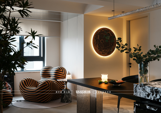 嘉兴装修 范珺逸府 三室两厅 意式现代风格装修