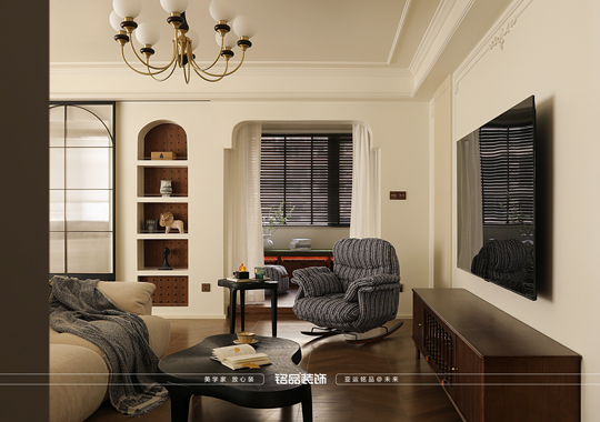 嘉兴装修 滨玺云著 两室两厅 法式风格装修