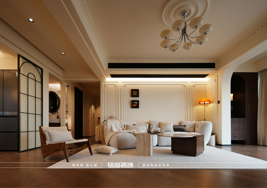 嘉兴装修 融泽府 四室两厅 中古风格装修